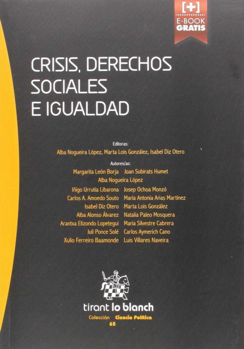 Könyv Crisis, derechos sociales e igualdad 