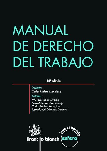 Kniha Manual de Derecho del Trabajo 