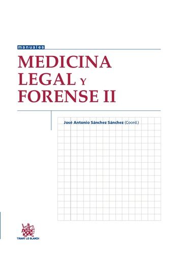 Könyv Medicina Legal y Forense II 