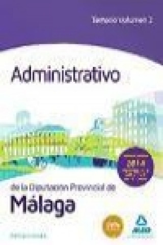 Książka Administrativo de la Diputación de Málaga. Temario, volumen 2 