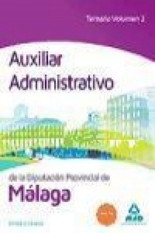 Könyv Auxiliar administrativo de la Diputación de Málaga. Temario, vol. 2 