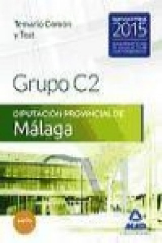Книга Grupo C2 de la Diputación Provincial de Málaga. Temario Común y test 