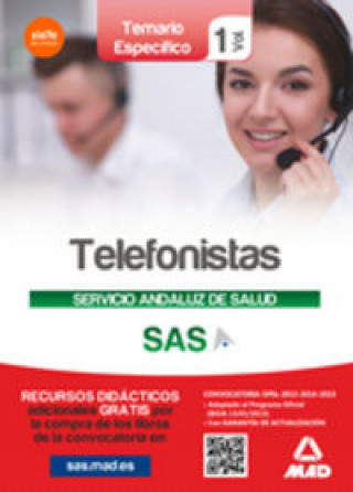 Livre Telefonistas del Servicio Andaluz de Salud. Temario específico, volumen 1 