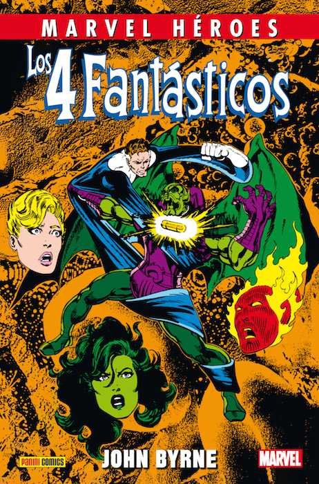 Kniha Los 4 Fantásticos de John Byrne 04 