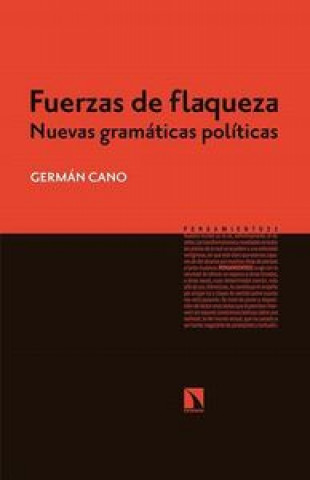 Książka Fuerzas de flaqueza: Nuevas gramáticas políticas: del 15M a Podemos 