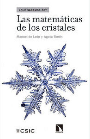 Kniha Las matemáticas de los cristales Manuel de León Rodríguez