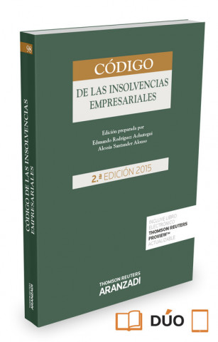 Kniha Código de insolvencias empresariales 