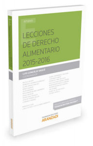 Книга Lecciones de Derecho alimentario 2015-2016 (Papel + e-book) 