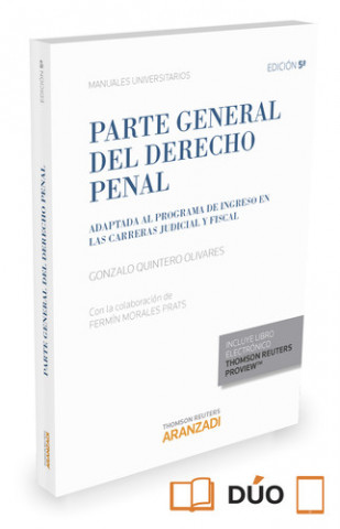 Книга PARTE GENERAL DEL DEREHCO PENAL 2015 GONZALO QUINTERO OLIVARES