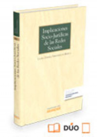 Kniha Implicaciones Socio-Jurídicas de las Redes Sociales (formato dúo) 
