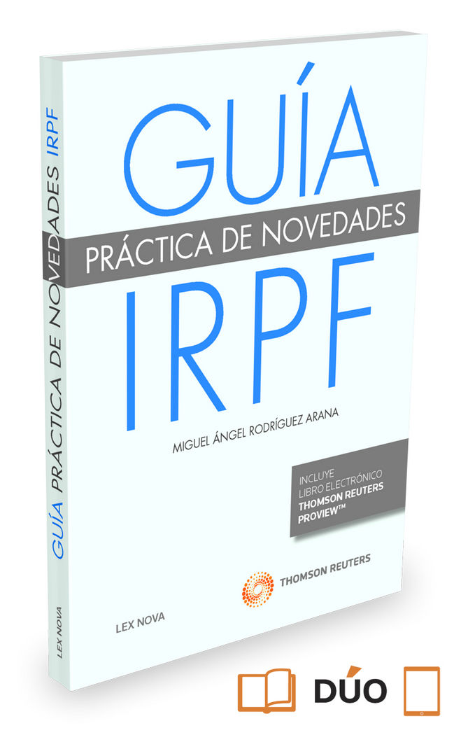 Книга GUIA PRACTICA DE NOVEDADES IRPF 