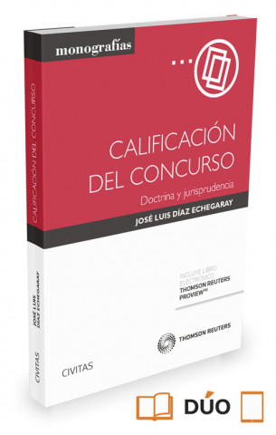 Carte Calificación del concurso (Papel + e-book): Doctrina y jurisprudencia 
