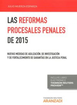 Knjiga REFORMAS PROCESALES PENALES 2015,LAS 