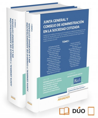 Книга Junta General y Consejo de Administración en la Sociedad Cotizada. Tomo I (Dúo) 