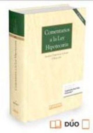 Kniha COMENTARIOS A LA LEY HIPOTECARIA 2 ED 