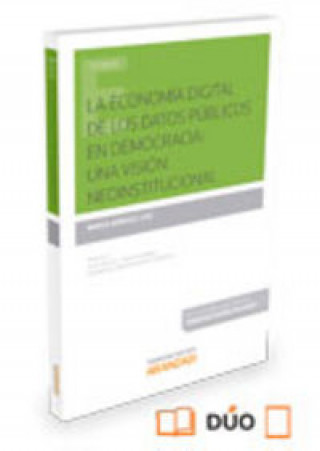 Könyv Economía digital de los datos públicos en democracia 