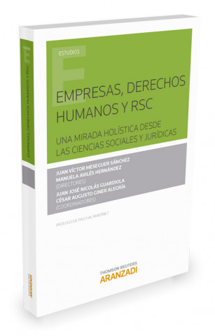 Kniha Empresas, derechos humanos y RSC: una mirada holística desde las Ciencias Sociales y Jurídicas 