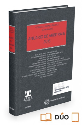 Книга Anuario de arbitraje 2016 (Papel + e-book) 