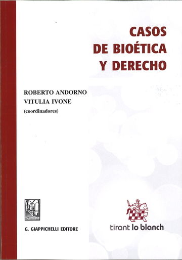 Kniha Casos de Bioética y Derecho 