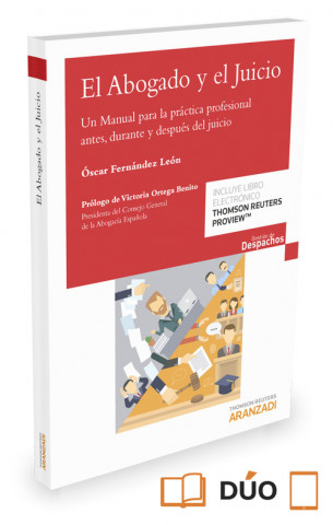 Kniha El abogado y el juicio OSCAR FERNANDEZ LEON