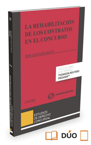 Kniha Rehabilitacion de los contratos en el CONCURSO 