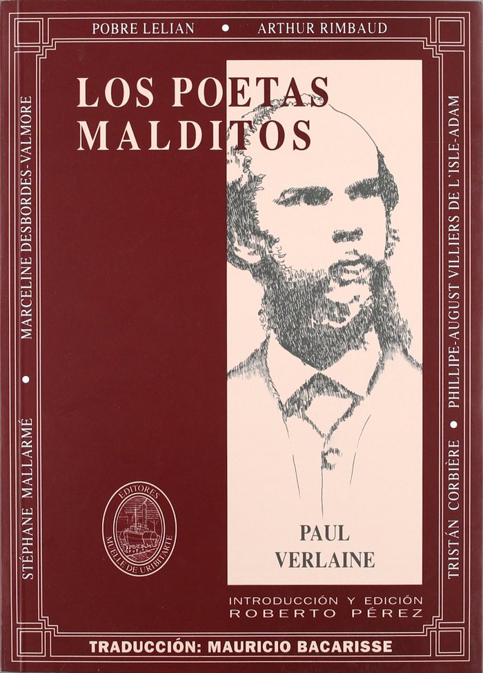 Kniha Los poetas malditos Paul Verlaine
