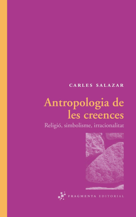 Book Antropologia de les creences Carles Salazar Carrasco