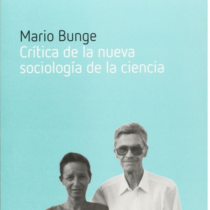 Βιβλίο Crítica de la nueva sociología de la ciencia Mario Augusto Bunge