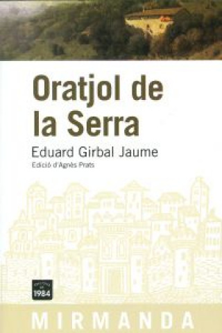 Kniha Oratjol de la Serra Eduard Girbal Jaume