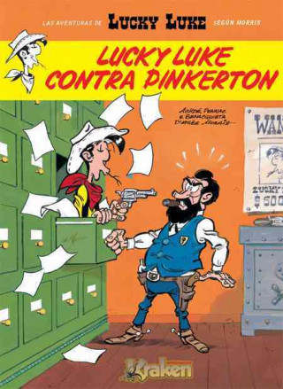 Kniha Lucky Luke contra Pinkerton 