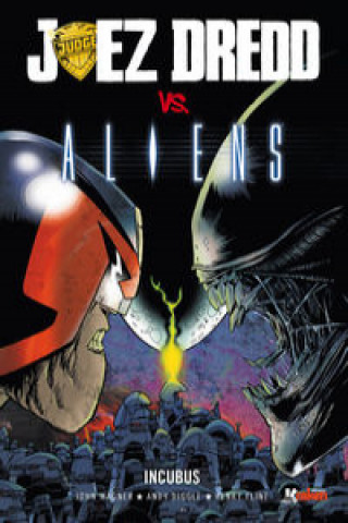 Kniha Juez Dredd vs. Alien Andy Diggle
