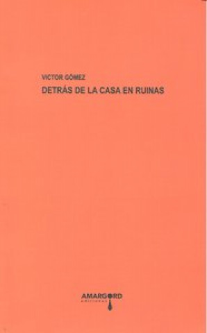 Kniha Detrás de la casa en ruinas Víctor Gómez Ferrer