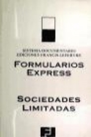 Buch Formularios express sociedades limitadas 