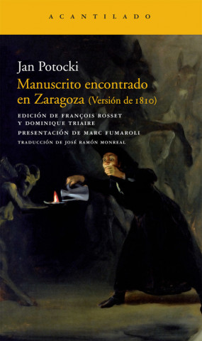 Carte Manuscrito encontrado en Zaragoza Jan Potocki