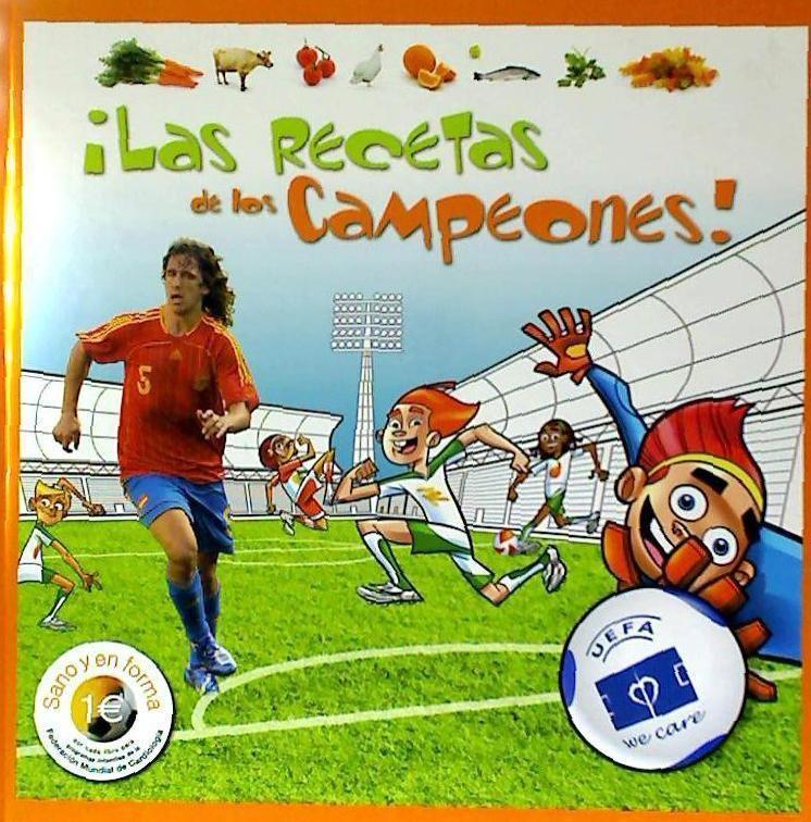 Buch Las recetas de los campeones Union of European Football Associations