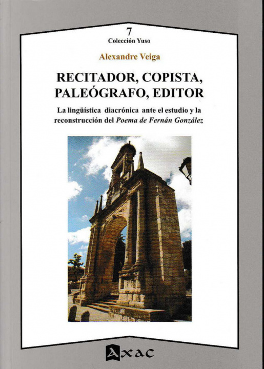 Kniha RECITADOR, COPISTA, PALEOGRAFO, EDITOR 