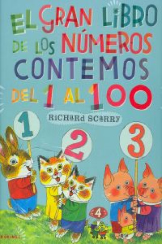 Książka El gran libro de los números Richard Scarry