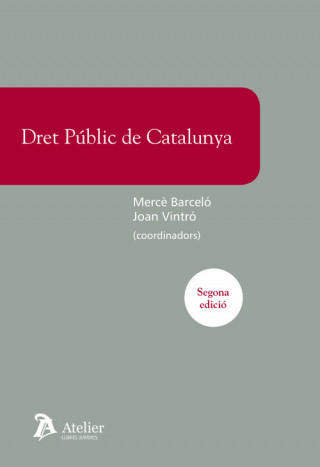 Kniha Dret públic de Catalunya 