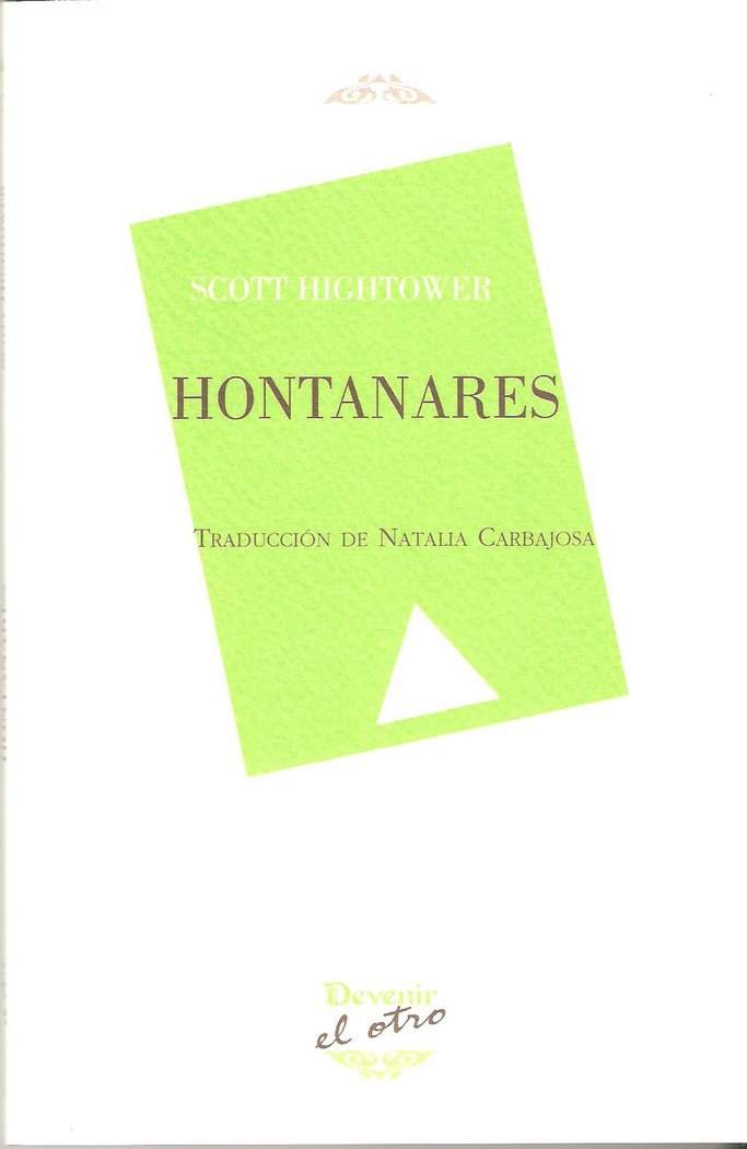 Kniha Hontanares Scott Rex Hightower