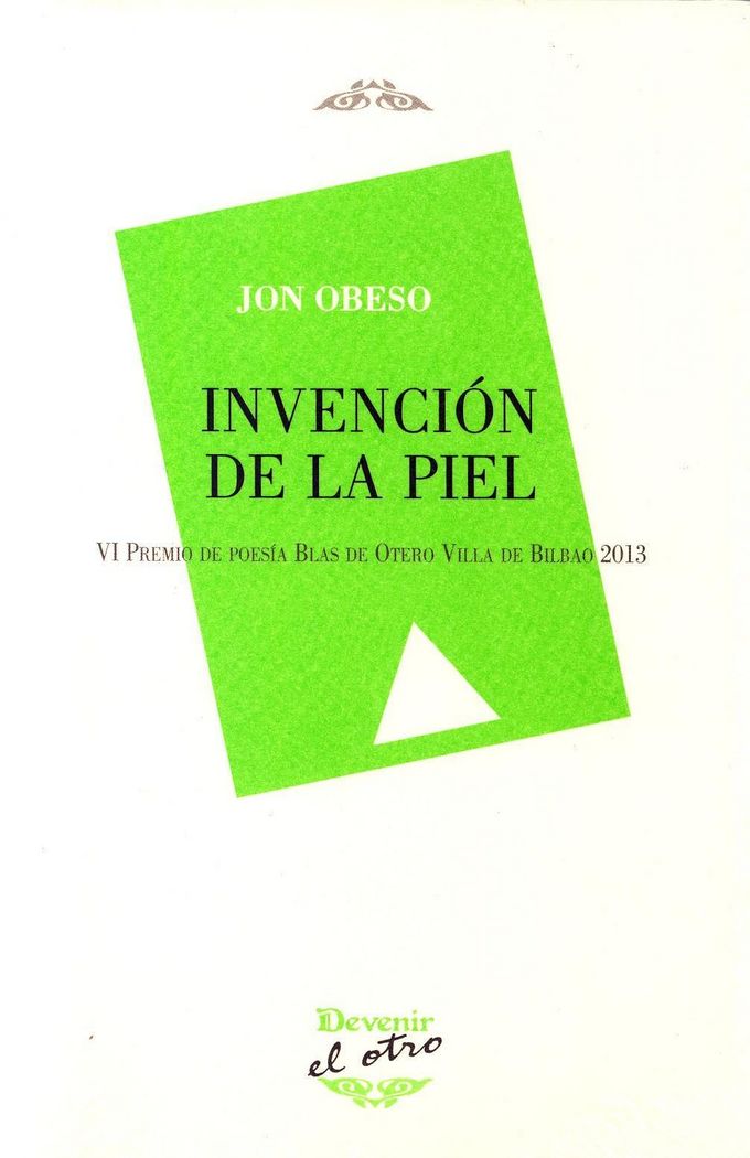 Libro Invención de la piel Jon Obeso