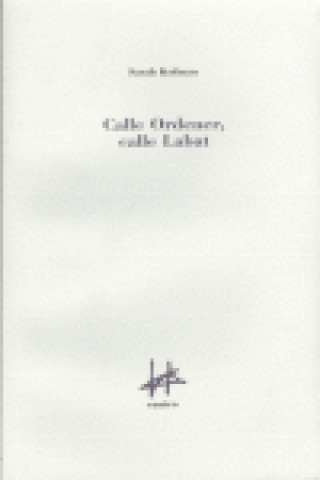 Kniha Calle Ordener, calle Labat Sarah Kofman