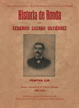 Kniha Historia de Ronda Federico Lozano Gutierrez