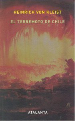 Kniha El terremoto de Chile Heinrich von Kleist