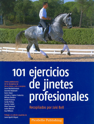 Könyv 101 ejercicios de jinetes profesionales Raquel Gálvez Gutiérrez