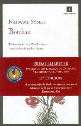 Kniha Botchan Soseki Natsume