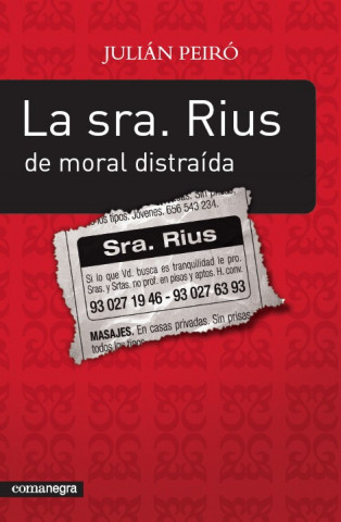 Książka La Sra. Rius, de moral distraída JULIAN PEIRO