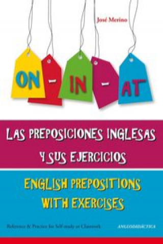 Kniha Las preposiciones inglesas y sus ejercicios José Merino Bustamante