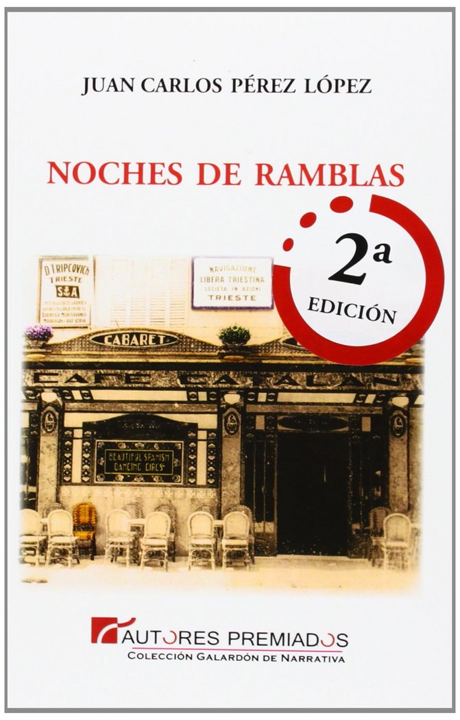 Książka Noches de ramblas Juan Carlos Pérez López