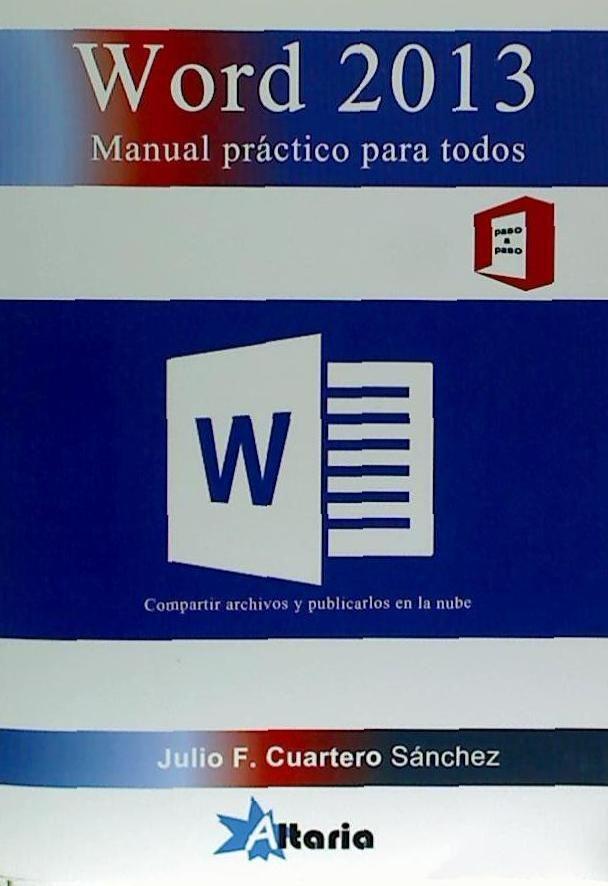 Kniha Word 2013 : manual práctico para todos 