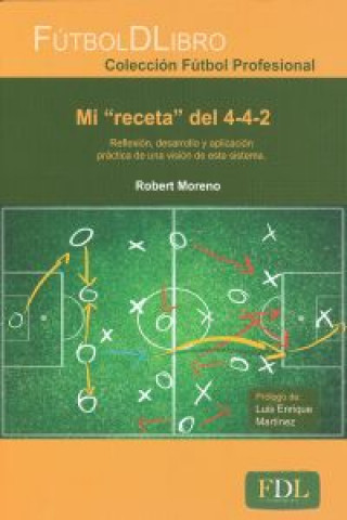 Könyv Mi "receta" del 4-4-2 : reflexión, desarrollo y aplicación de un modelo de este sistema Robert Moreno González